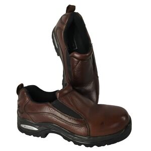 Converse All Stars Mens 8E 8 E Composite Toe Work Boots Shoes 601560 Brown